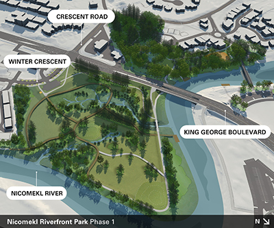 City of Surrey Seeks Community Feedback on Phase One Design of Surrey’s New 3km Nicomekl Riverfront Park